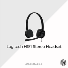 Load image into Gallery viewer, Logitech H151 Stereo Headset