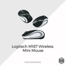 Load image into Gallery viewer, Logitech M187 Wireless Mini Mouse