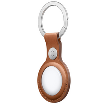 Load image into Gallery viewer, Apple AirTag Leather Key Ring