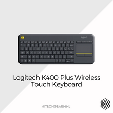 Load image into Gallery viewer, Logitech K400 Plus Wireless Touch Keyboard