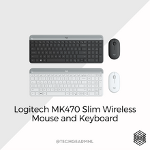 Load image into Gallery viewer, Logitech MK470 Slim Wireless Mouse and Keyboard