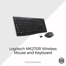 Load image into Gallery viewer, Logitech MK270R Wireless Mouse and Keyboard