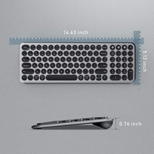 Load image into Gallery viewer, Jelly Comb Bluetooth Keyboard