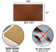 Load image into Gallery viewer, Leather Desk Pad Protector