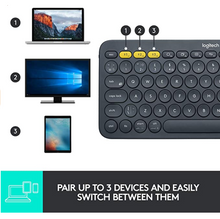 Load image into Gallery viewer, Logitech K380 Multi-Device Bluetooth Keyboard