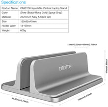 Load image into Gallery viewer, Omoton Vertical Laptop Stand