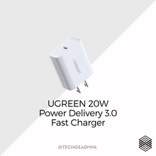 Load image into Gallery viewer, UGREEN 20W Power Delivery 3.0 Fast Charger