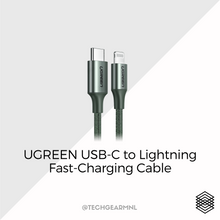 Load image into Gallery viewer, UGREEN USB-C to Lightning Fast-Charging Cable