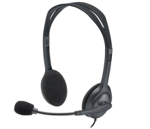 Load image into Gallery viewer, Logitech H111 Stereo Headset