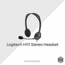 Load image into Gallery viewer, Logitech H111 Stereo Headset
