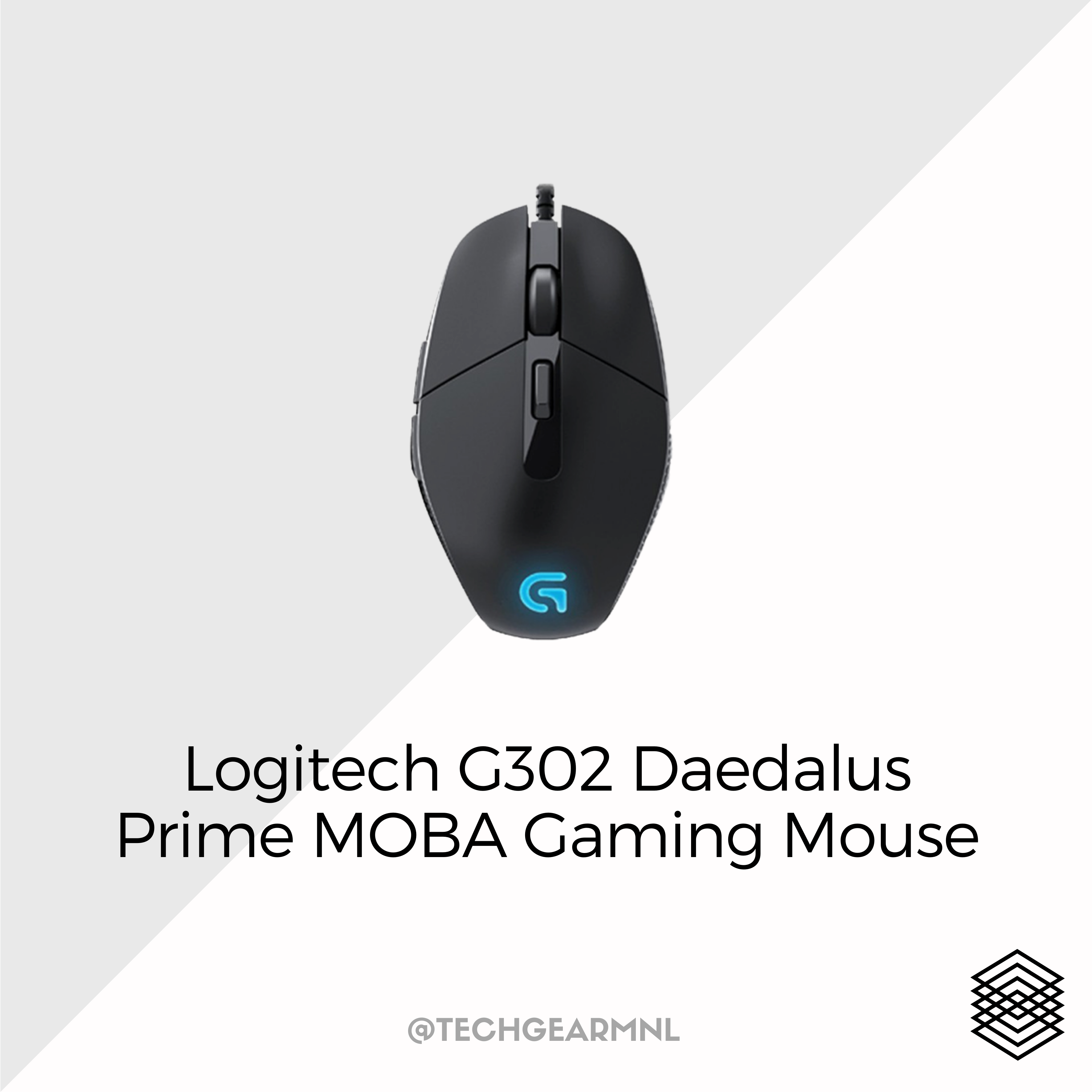 Undertrykkelse lide honning Logitech G302 Daedalus Prime MOBA Gaming Mouse – TechGear MNL