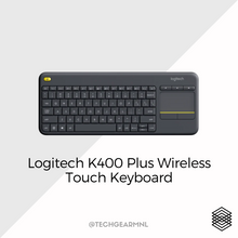 Load image into Gallery viewer, Logitech K400 Plus Wireless Touch Keyboard
