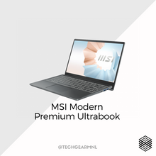 Load image into Gallery viewer, MSI Modern Premium Ultrabook B5M-206PH
