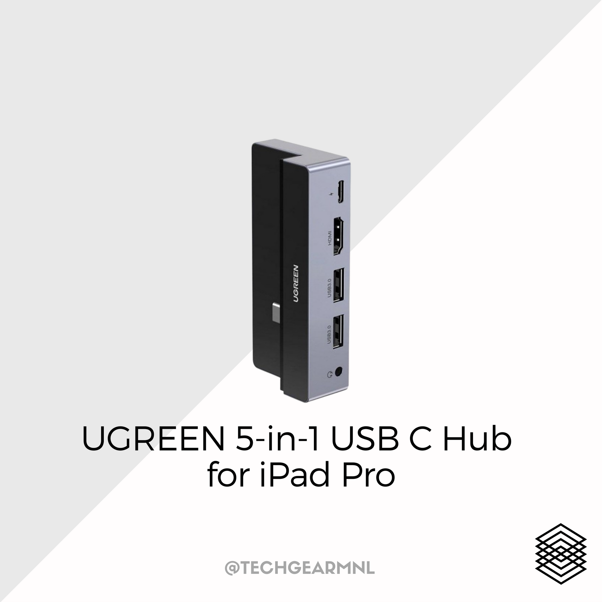 UGREEN USB C Hub, 5-in-1 USB C to 4K@60HZ HDMI Hub, 4 USB 3.0