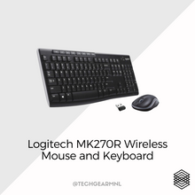 Load image into Gallery viewer, Logitech MK270R Wireless Mouse and Keyboard
