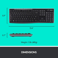 Load image into Gallery viewer, Logitech MK270R Wireless Mouse and Keyboard

