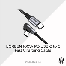 Load image into Gallery viewer, UGREEN 100W PD USB C to C Fast Charging Cable
