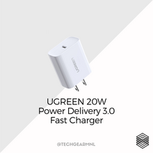 Load image into Gallery viewer, UGREEN 20W Power Delivery 3.0 Fast Charger

